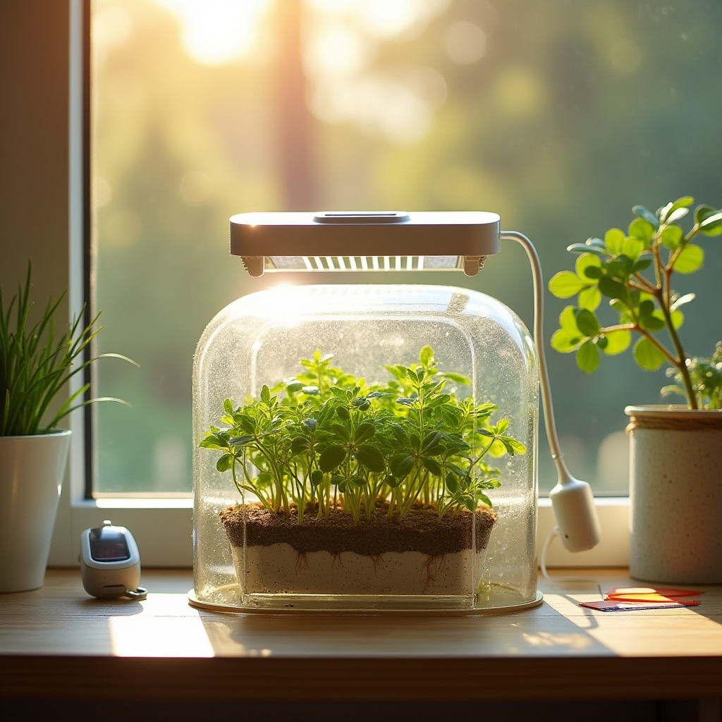 Sunlight + LED for Small‑Space Hydroponics: Dial In DLI and Spectrum for Window Gardens and Micro‑Greenhouses