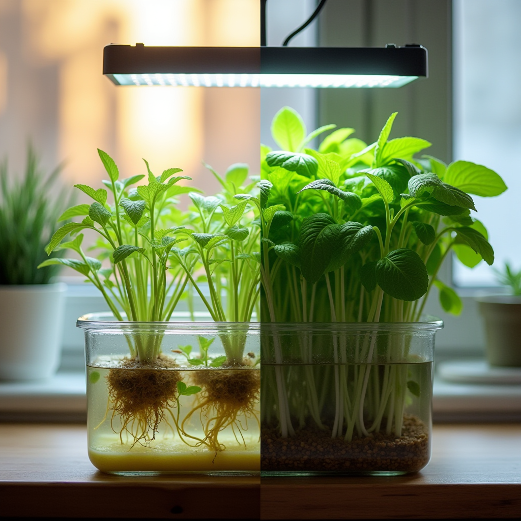 Countertop Hydroponic Herb Gardens: EC/pH, Lighting, and Reservoir Upgrades to Stop Algae, Leggy Growth, and Root Rot (2025 Guide)