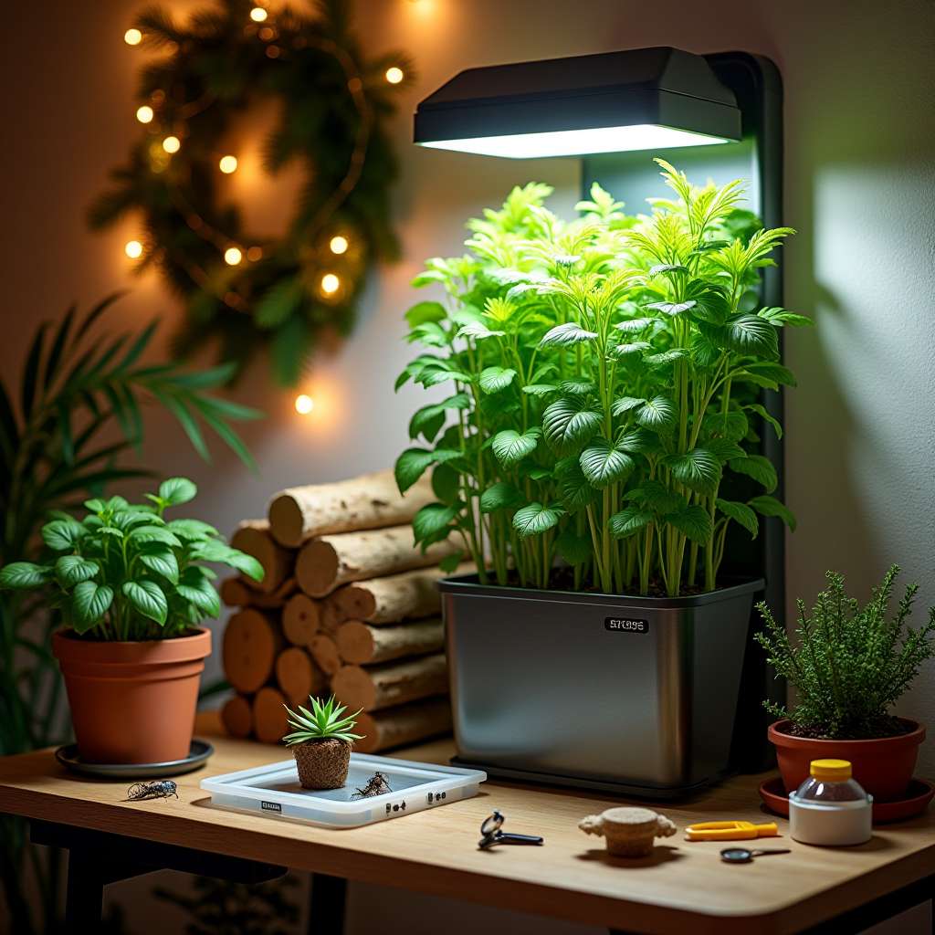 Holiday Biosecurity for Indoor Hydroponics: Stop Pests Hitchhiking on Wreaths, Firewood, and Houseplants