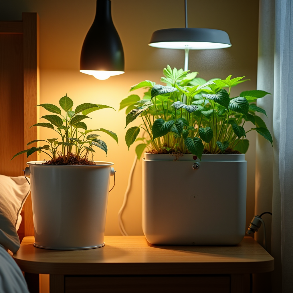 Quiet Hydroponics: Build a Sleep‑Friendly DWC & Aeroponics Garden