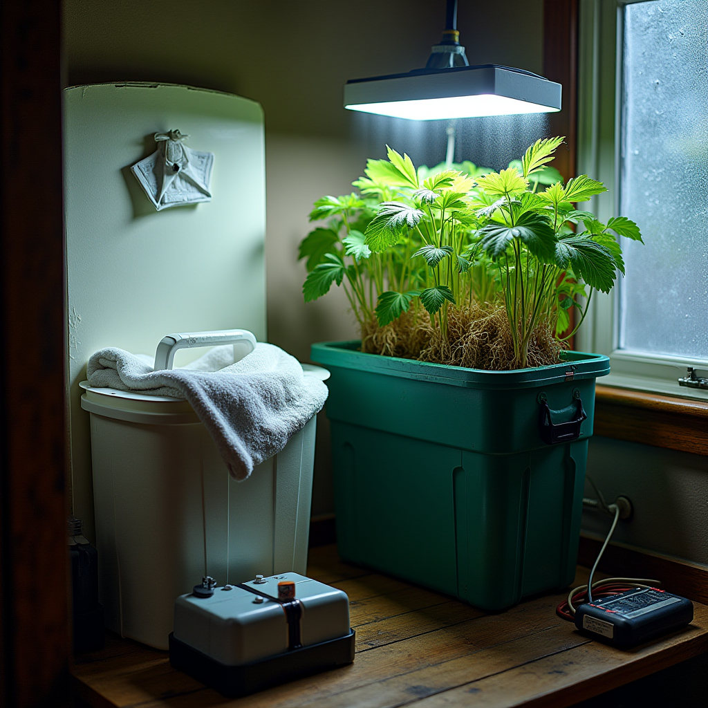 Hydroponic Power Outage Survival: Backup Aeration and Thermal Protection for DWC & Aeroponics (Winter 2025)