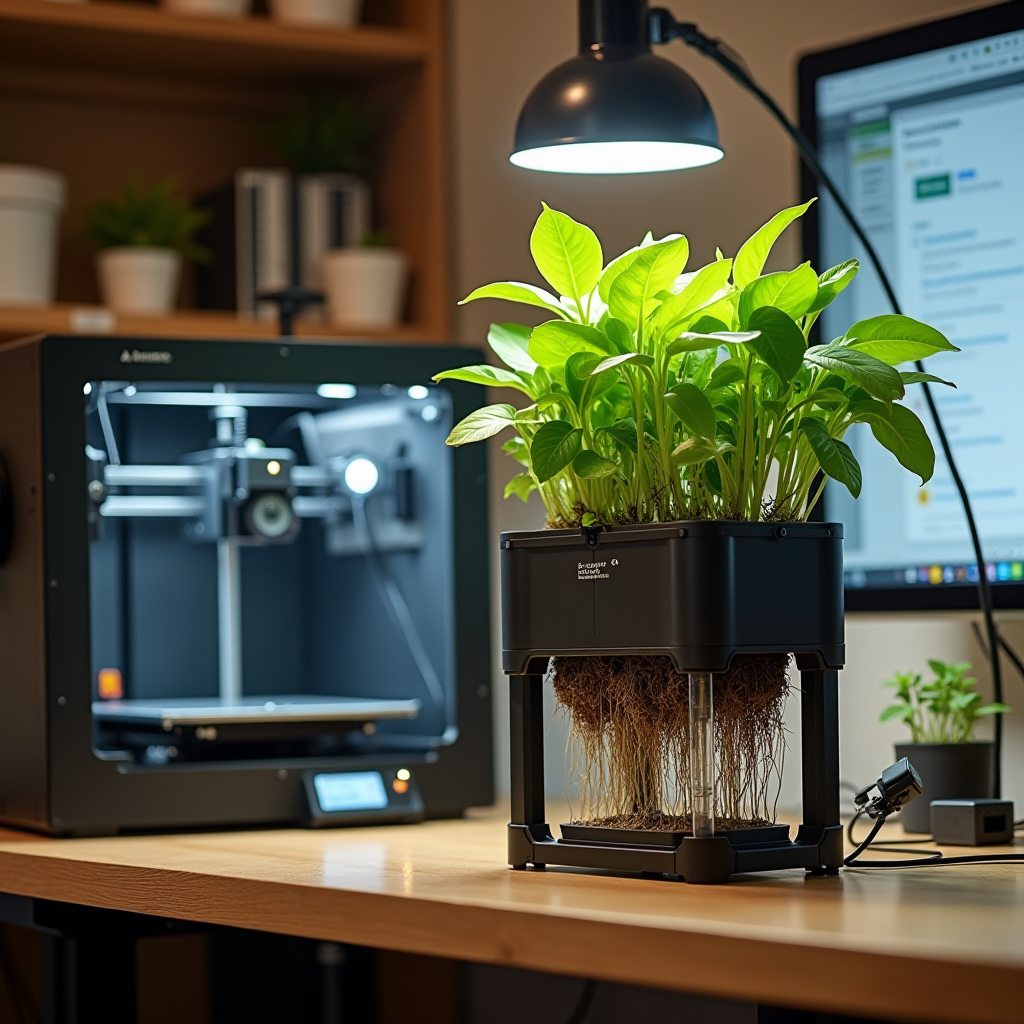 3D Printing And Hydroponics: How They Work Together For Faster, Smarter Grows