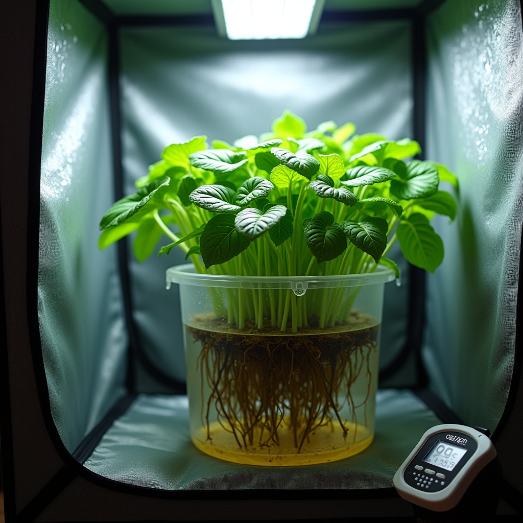Heatwave Hydroponics 2.0: Stable VPD, Healthy Roots – Even When Humidity Spikes