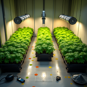 Stop Patchy Hydroponic Greens: How to Measure and Fix LED Lighting Uniformity in DWC & Aeroponics
