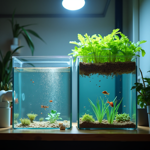 Aquaponics Tank Geometry That Self‑Scours: Round vs Rectangular, Tangential Inlets & Center Drains for Low‑Maintenance Solids Control
