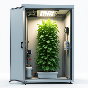 Safe CO2 Enrichment for Sealed Vertical Hydroponic Farms: PPM Targets, Injection Sizing, and Sensor Interlocks